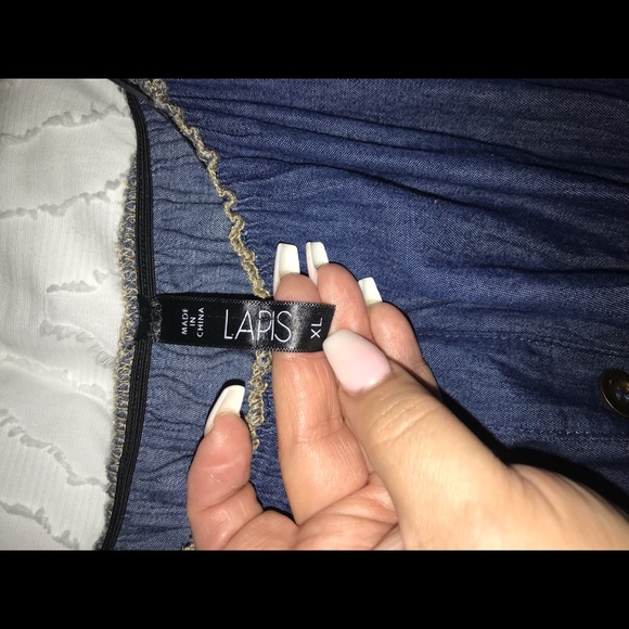 Sleeveless Jean Dress - Picture 3 of 8